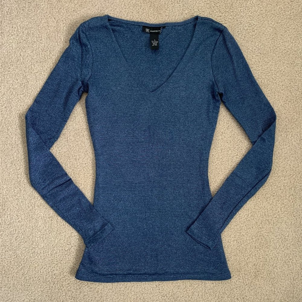 INC International Concepts Long Sleeve Blouse